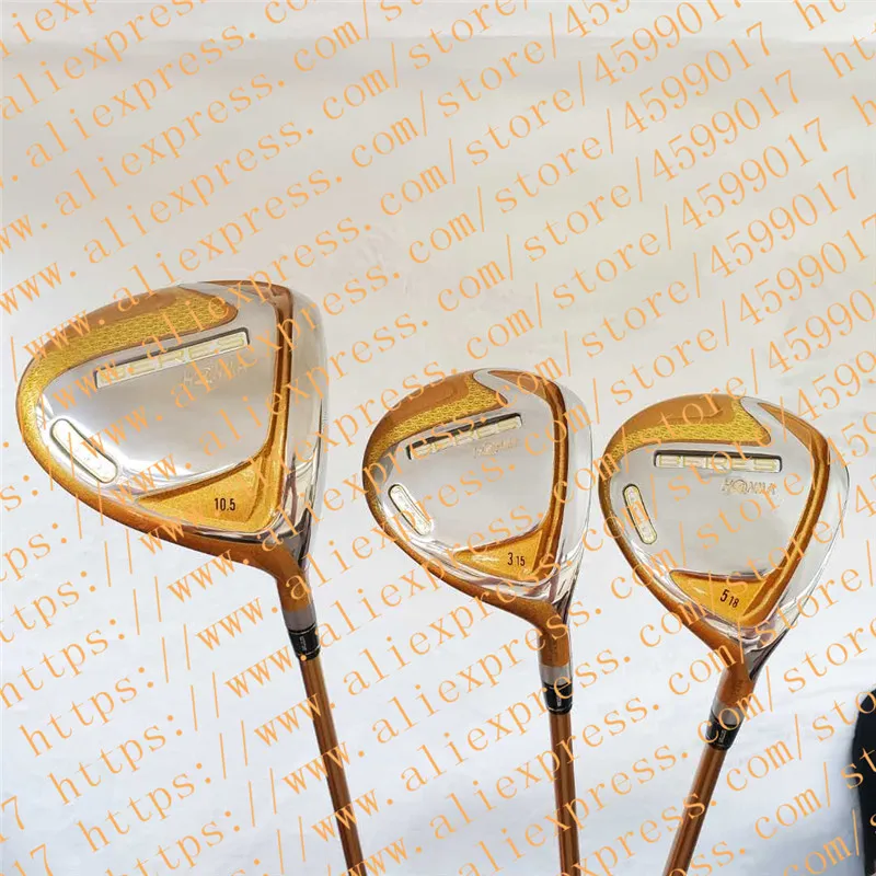 Набор для гольф клубов OEM Honma Bere S 07 комплекты с 4 звездами драйверами + фарватером