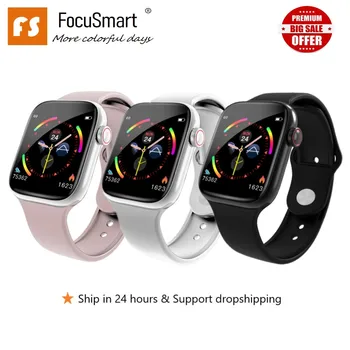 

FocuSmart 2020 Smart Watch W4 Fitness Bracelet activity tracker heartrate monitor blood pressure for ios Android PK W34 iwo8 B57