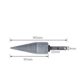 

Firewood Drill Bit Chop Wood Splitting Tool Splitting Cone Log Splitters Wood Breaking Machine Wood Breaker Firewood Chopper