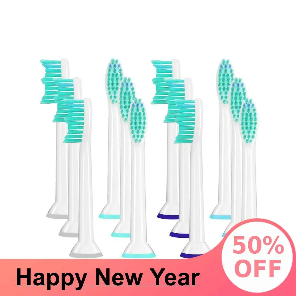 

Almost Sonic Toothbrush Heads for Philips Sonicare Rechargeable Tooth Brush Heads Adults 4PCS Electric Teeth Brush