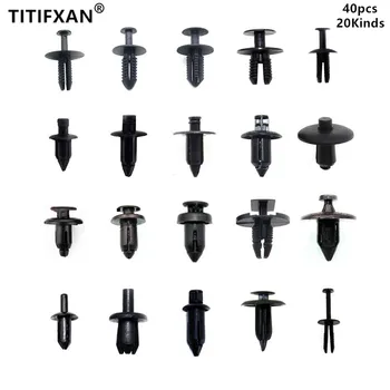 

6mm 7mm 8mm Hole Auto bumper water tank grille guard fender wheel arch plug-in expansion notch plastic fastener clips car buckle