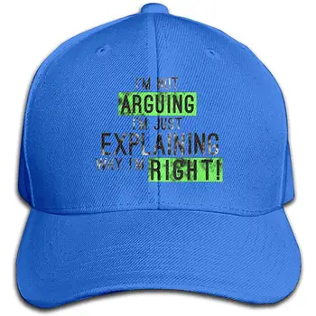

I Am Not Arguing I Am Just Explaining Vintage Adjustable Baseball Cap Dad Hat Unisex Style Headwear