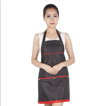 

New Durable Waterproof 4 Pockets Salon Aprons for Pet Dog Barber Hair Cloth Cutting Styling Accessory