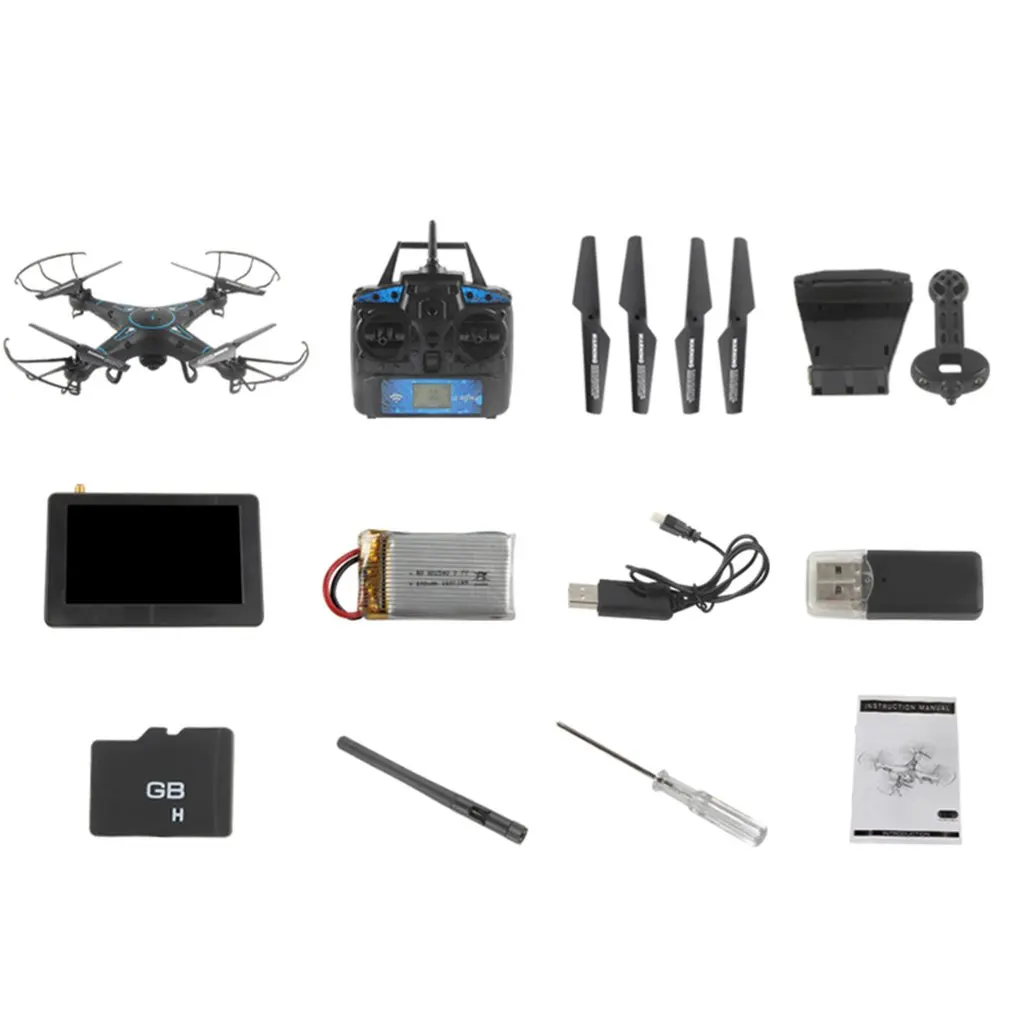 Горячая распродажа высокое качество вертолет LiDiRC L20 2,4G 4CH 6-axis HD Камера Wi-Fi 5,8G в режиме реального времени с видом от первого лица с гироскопом 3D-flip Квадрокоптер с дистанционным управлением Drone