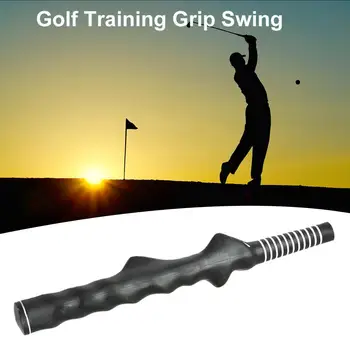 

Rubber Golf Training Grip Swing Trainer Hand Correct Position Training Tool New Chic