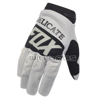 

Delicate Fox Dirtpaw 360 Race Motocross Gloves MX Enduro MTB DH Bicycle Riding White Gloves