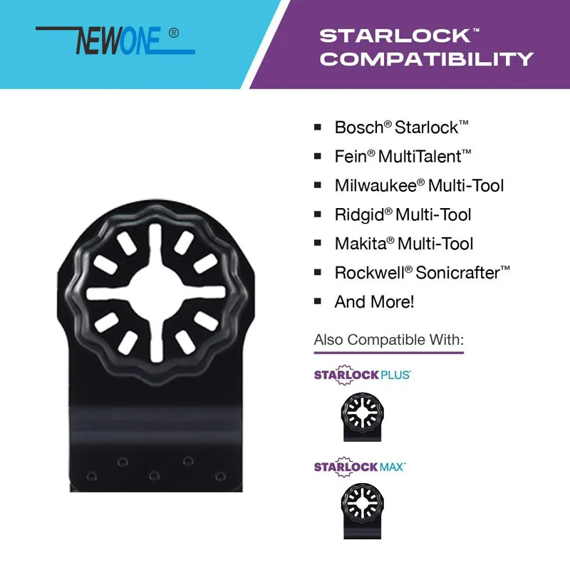 Newone 32mm BIM oscillating multitool saw blades fit for starlock Newone 32mm BIM oscillating multitool saw blades fit for starlock