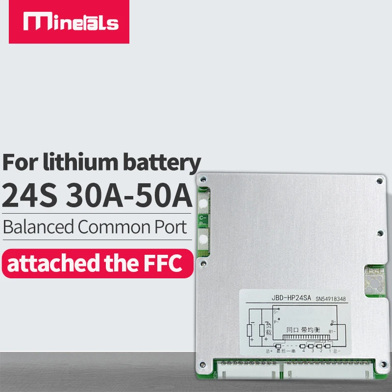 24s bms pcm зарядное устройство 72 в lifepo4 30a 40a 50a общий порт защита от заряда и разряда