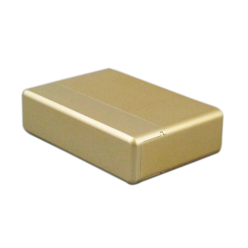 Модный 18 отверстий алюминиевый для IQOS Box 18 шт. держатель для сигарет для IQOS чехол для картриджа чехол - Цвет: Золотой