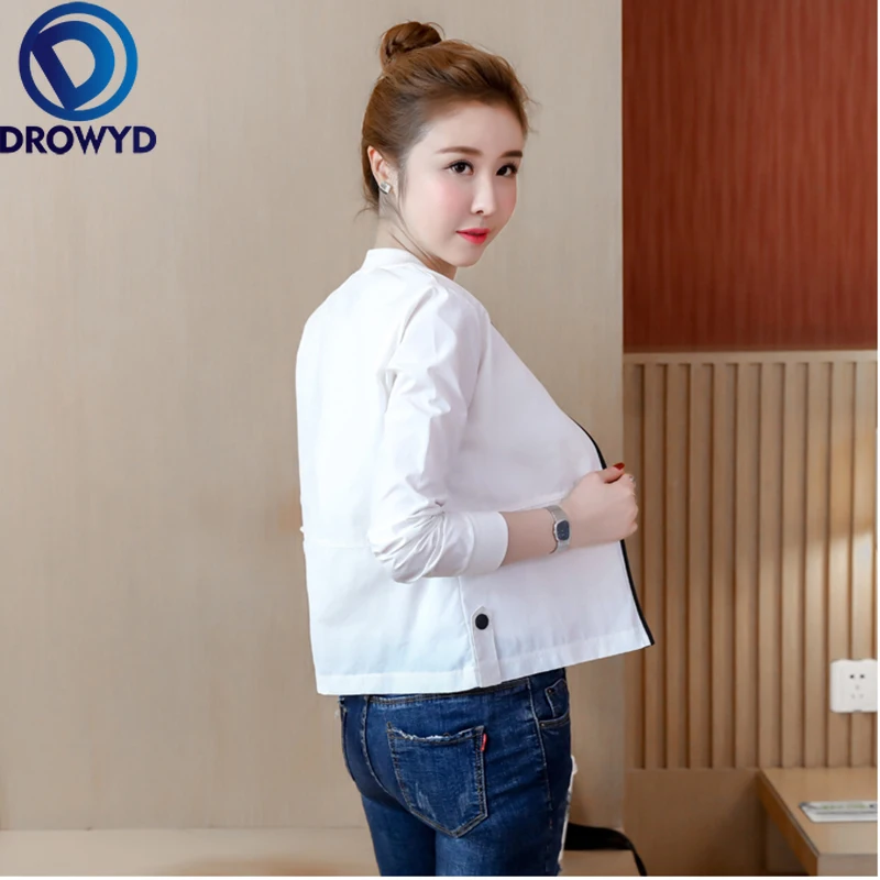 

Fashion Street Thin Baseball Jacket for Women Autumn and Winter Casual Long Sleeve Pilot Jacket Elegant Hip Hop Pocket Jacket