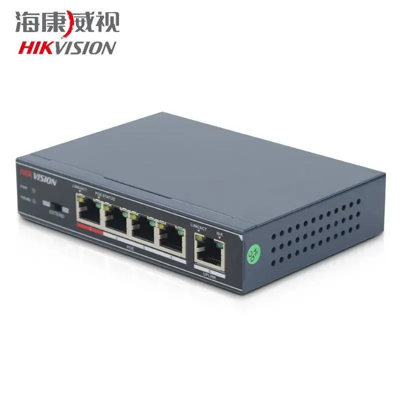 HIKVISION 8 PORT POE Switch - 1UpLink