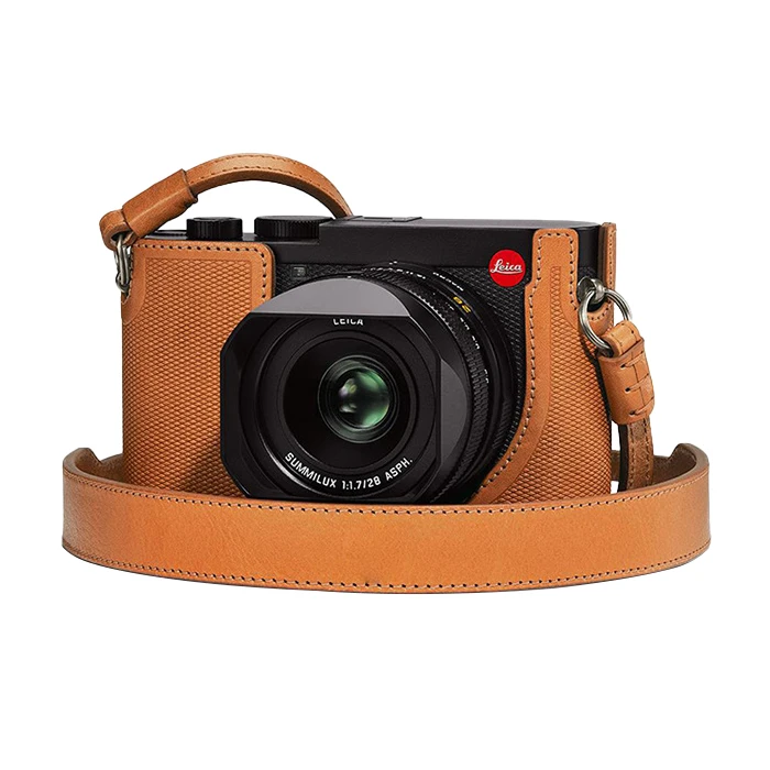 Чехол из натуральной воловьей кожи для ручной фотокамеры LEICA q2 Q2M | Электроника