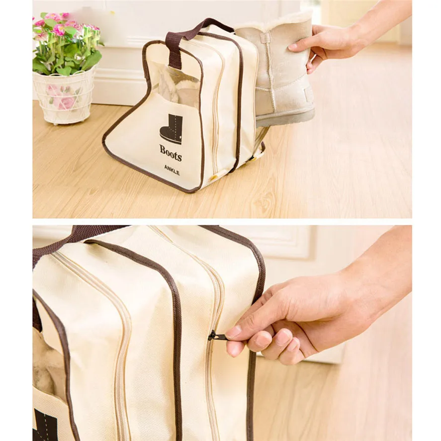 Новые портативные сумки для хранения высоких сапог 1 шт. защитный чехол для сапог пылезащитные сумки для хранения 1203#30