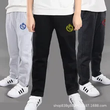 Детская одежда; сезон осень; Новые товары; Детские повседневные брюки в Корейском стиле; детские спортивные брюки с сеткой