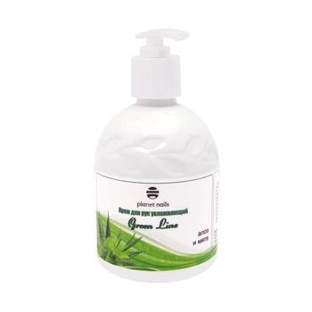 

Hand cream moisturizing Planet Nails Green Line, 500 ml