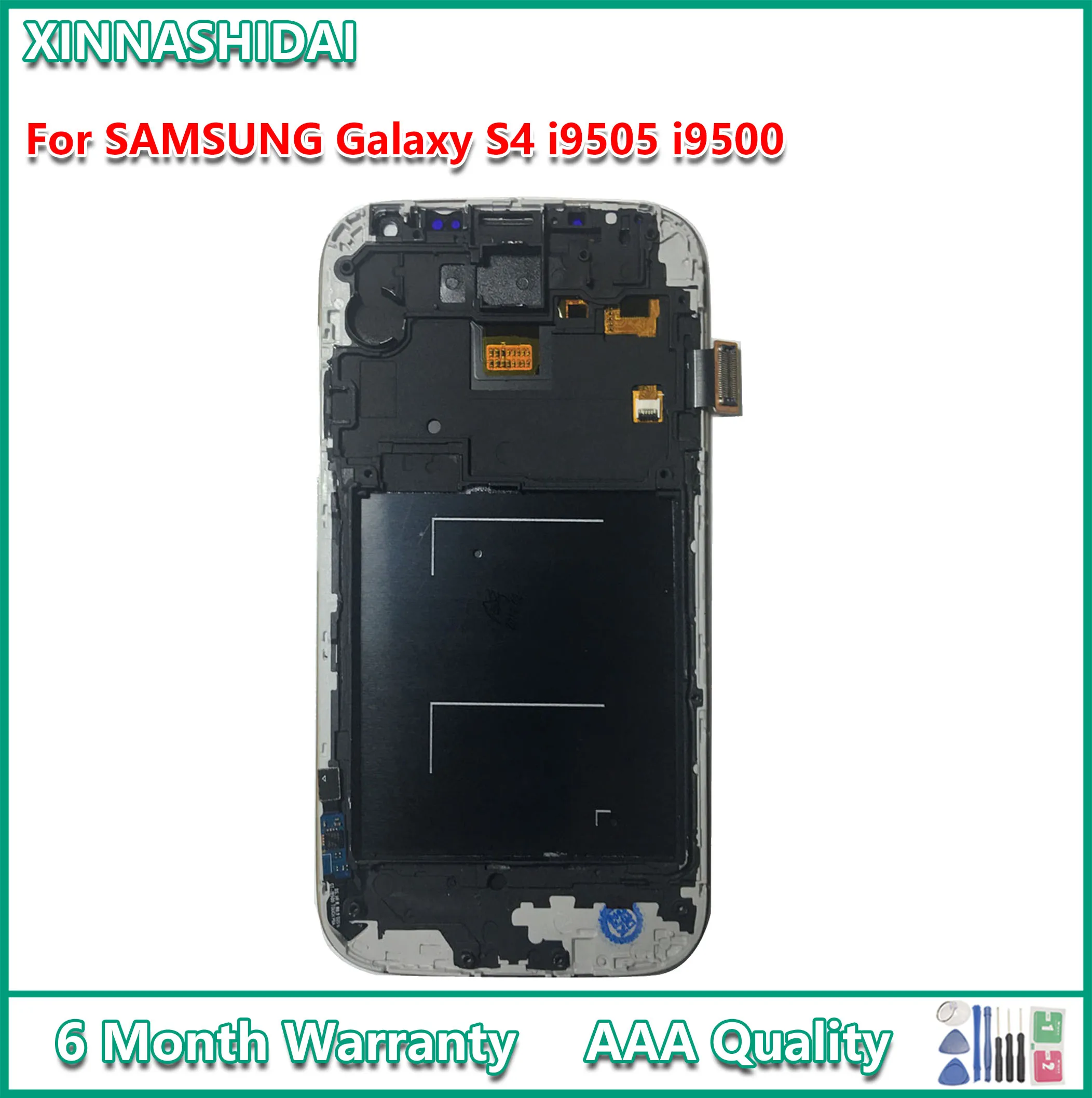 Для SAMSUNG Galaxy S4 GT-i9505 i9500 i9505 i9506 i9515 i337 ЖК-дисплей сенсорный экран дигитайзер для