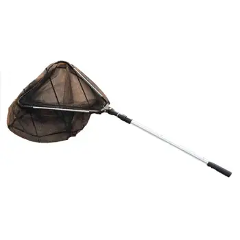 

HiMISS Aluminum Alloy Fishing Hand high quality Net Fishing Mesh Envelop Foldable Easy to Carry Net