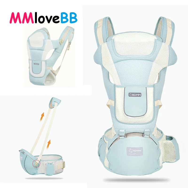 MMloveBB Эргономичные рюкзаки Кенгуру дышащий Фронтальная для переноски детей
