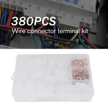 

380Pcs 2.8mm 2/3/4/6pin Motorcycle Automotive Electrical wire terminal Male Female cable Connector plug Kits