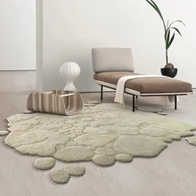 Современный Стиль 3D узор ручной работы шерсть смешивание ковер, INS популярные украшения ковер