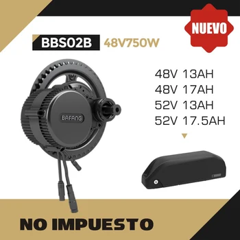 

Bafang engine BBS02B 750W 48V bafang mid car BBS02 electric bicycle engine ebike Kit de conversion