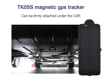 

TK05S GPS GSM Wifi Solar Energy GPS Tracker Magnet Anti theft Drop Alarm Tracker with SOS alert GPS tracker for Police Detector