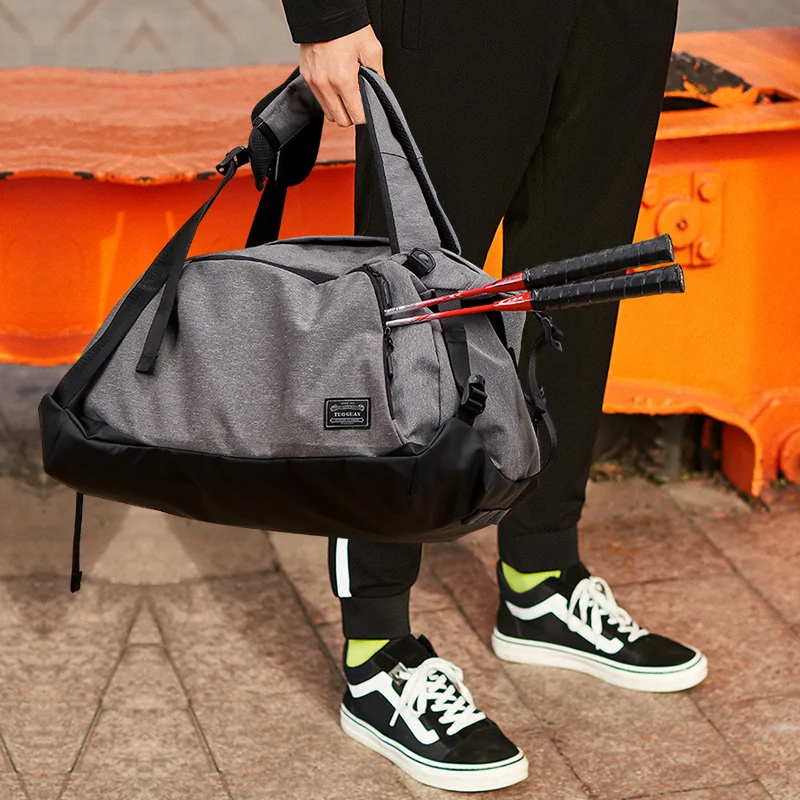 Новая дорожная сумка большая Водонепроницаемая спортивная сумка мужская Спортивная Сумка многофункциональная сумка на плечо ручная багажная сумка с мешком для обуви