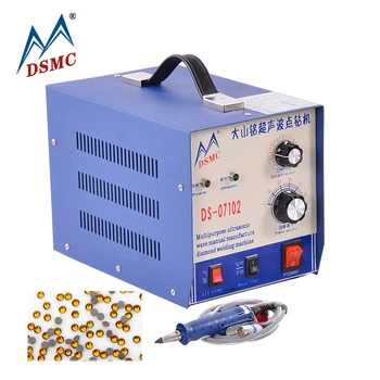 

DSMC Ultrasonic Strass Applicator Hotfix Rhinestone Machine for Shoes Stone Fixing