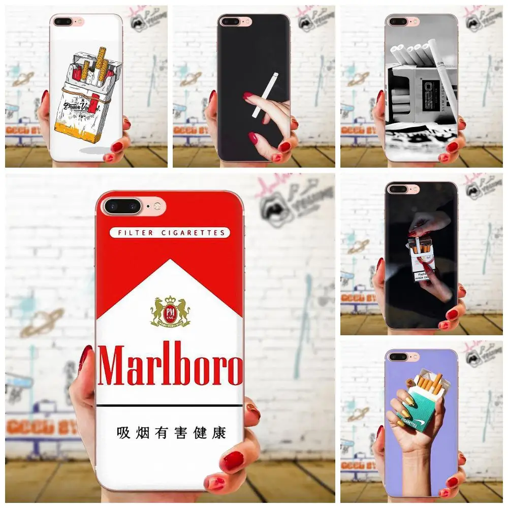 Роскошная сигарета для huawei Honor mate 7 7A 8 9 10 20 V8 V9 V10 G Lite Play Mini Pro P Smart Art Print прозрачный
