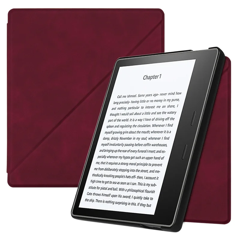 Чехол подставка BOZHUORUI для Kindle Oasis (9th Gen 2017 и 10th 2019) умный защитный чехол из