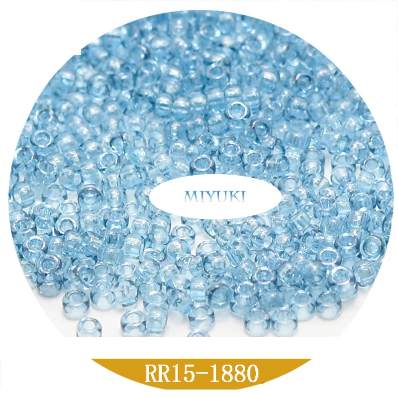 

Miyuki Japan Imported Beads Color Light Color Transparent Series 1.5mm 5G
