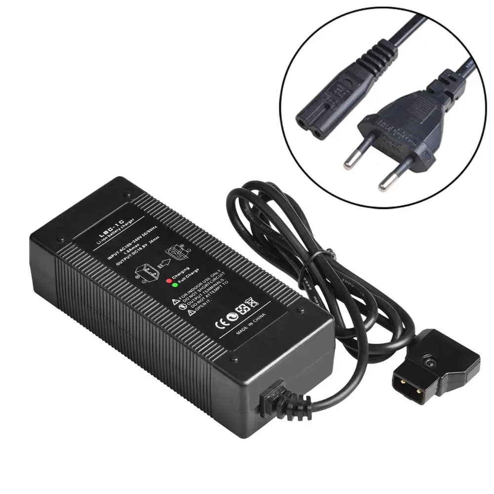 16.8V 3A DTap Battery Power Adapter Charger for Sony VLock / VMount