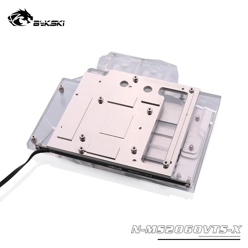 Водный блок Bykski для графической карты MSI RTX2060/1660 VENTUS XS