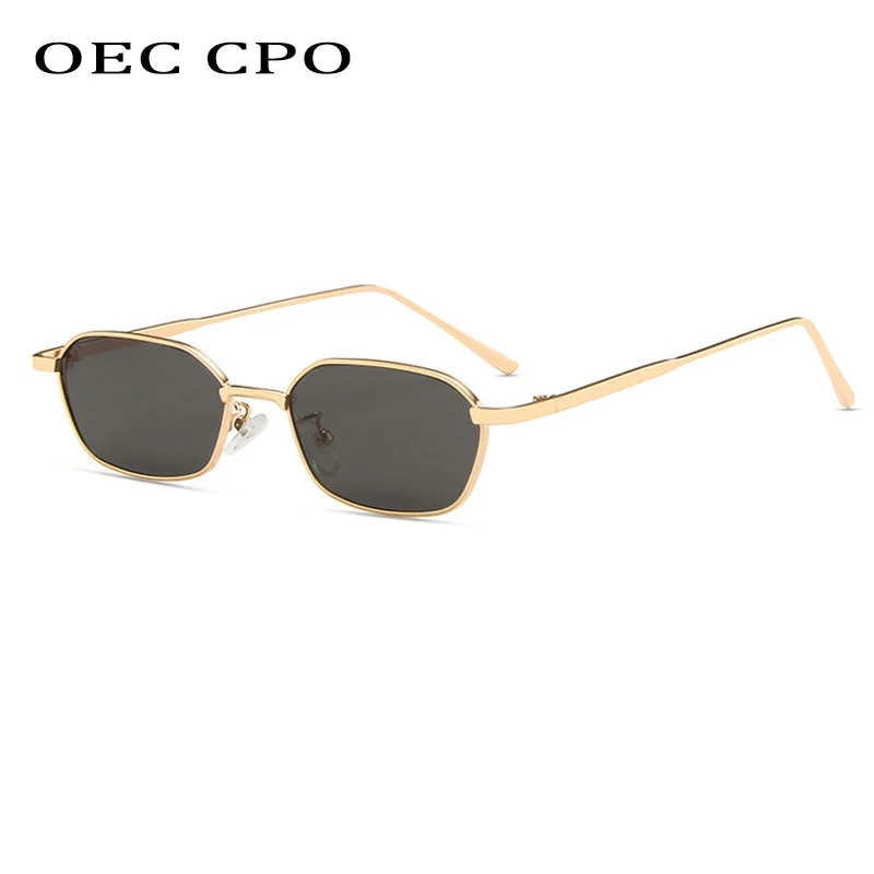 OEC CPO Small Square Sunglasse Women Men Brand Steampunk Metal Frame Sunglasses Men Retro Glasses UV400 Eyeglasses O949 Best Sellers In Accessories