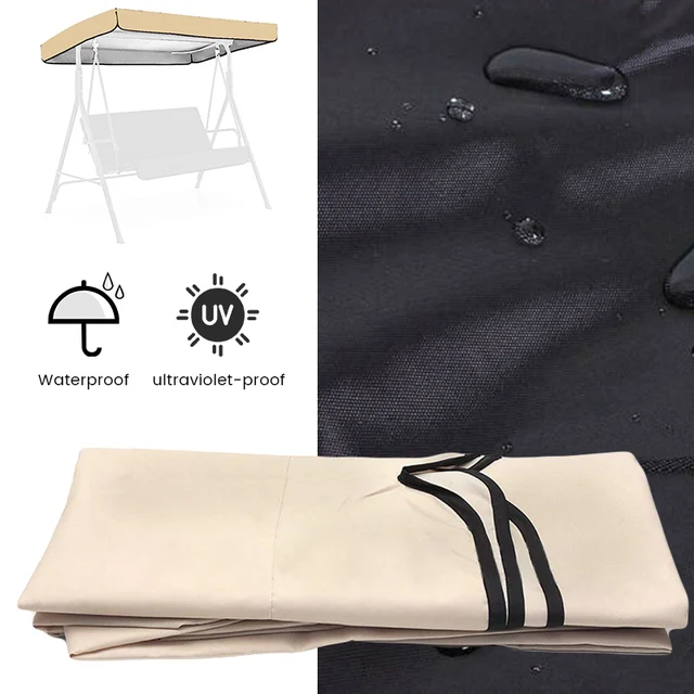 2 -3 Üléscsere -Lombkorona Napellenző Hinták Borító Kerti Kültéri Hinta Szék Függőágyi Lombkorona Nyári Vízálló Lengő - Image 4