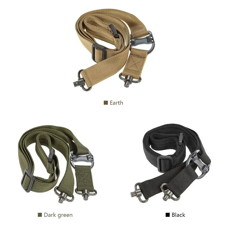 * Тактический 1 & 2 Point Multi Mission 1/4 ''строп для винтовки Quick Detach QD Swivel MS4 ремешок