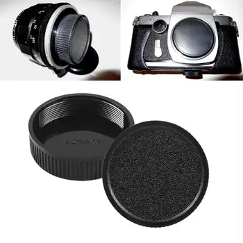 

1pcs 42mm Plastic Front&Rear Cap Cover For M42 Digital Body Cap Black Lens Camera Rear and G9K5 Cap Q8M8