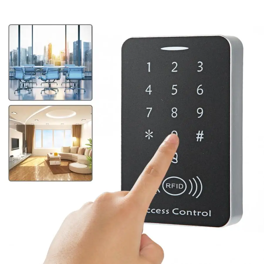 RFID считывания карта Пароль двери доступа Безопасность домашнего офиса контроль входа Системы машина