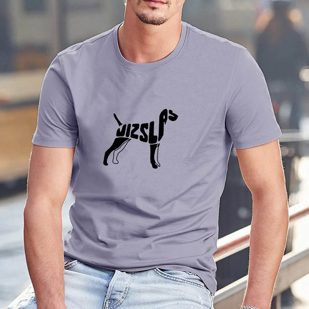 Повседневные смешные мужские футболки с принтом собаки коротким рукавом и