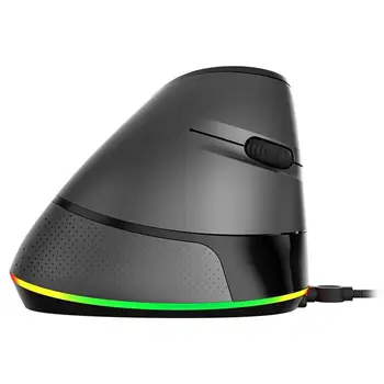 

AJ307 Personalized mouse Ergonomic Vertical RGB Backlit Adjustable 4800DPI 7-Key Wired Gaming Mouse