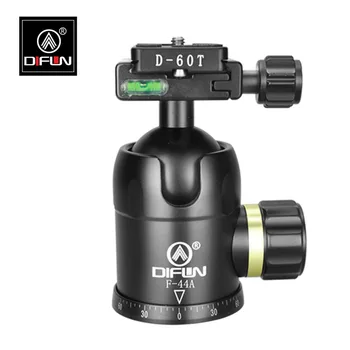 

DIFUN F-44A Professional Video Tripod Head with Quick Release Panoramic Damping Big Ballhead Soporte Camara Bird Watching