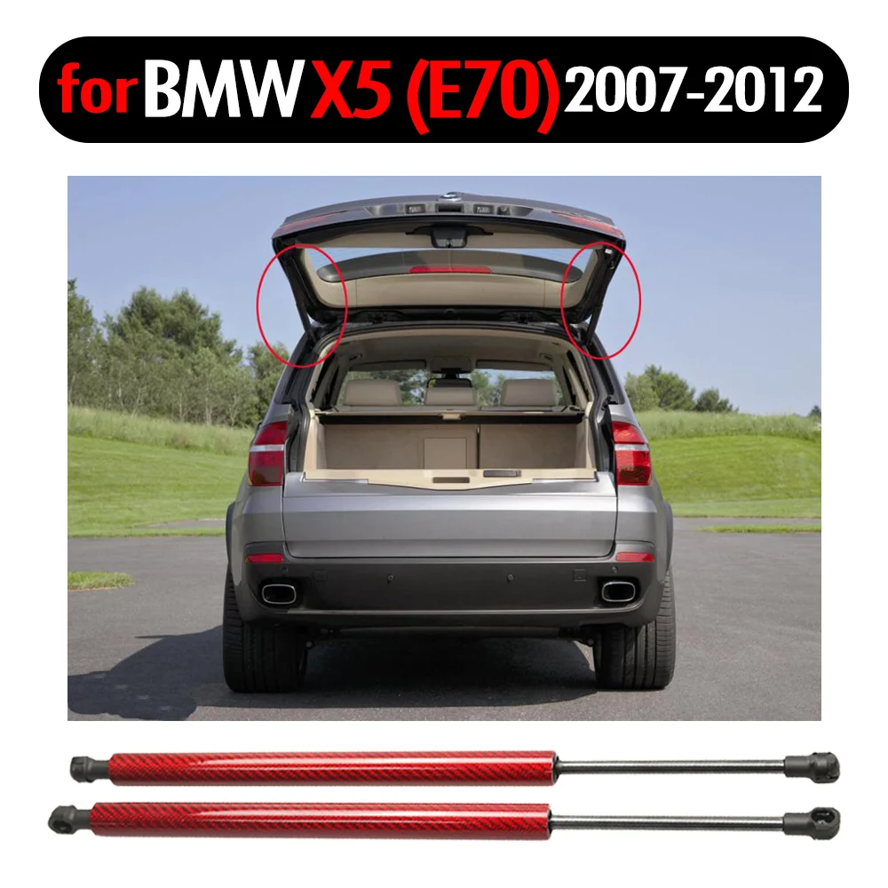 Подходит для 2007 2012 BMW X5 E70 закрытый внедорожник 522 мм задняя дверь багажник газовая