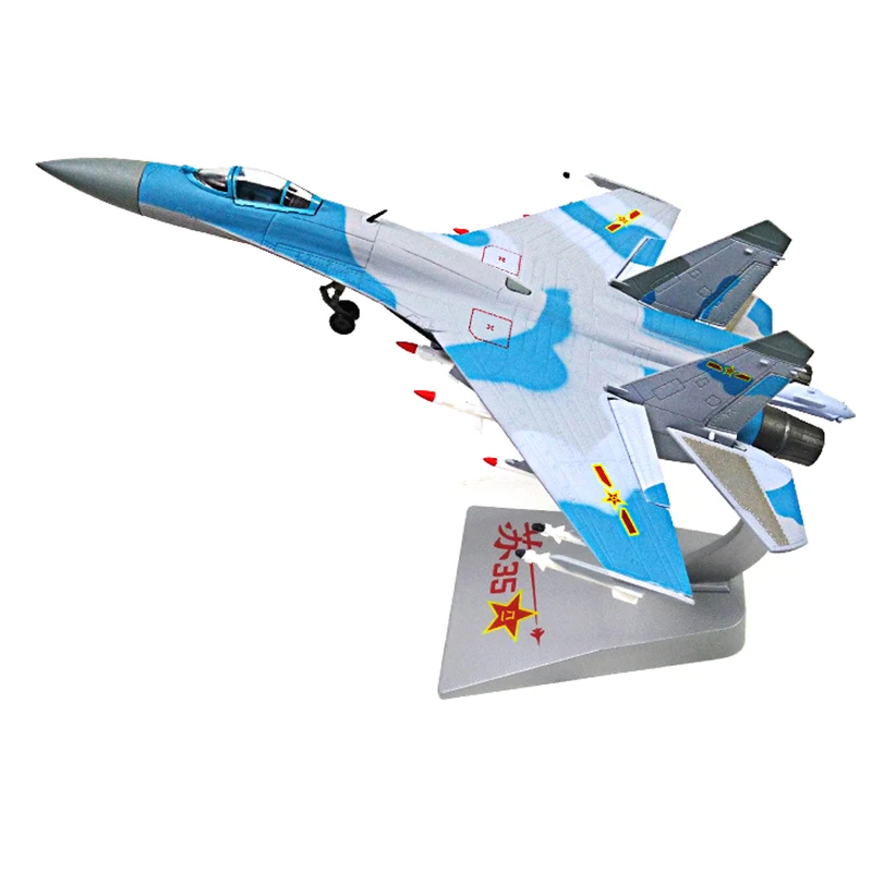 1/72 масштаб сплава боец Sukhoi Su-35 китайский самолет воздушного флота детские игрушки Детский подарок для коллекции