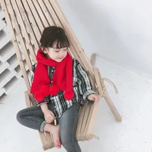 Корейские вязаные шерстяные однотонные мягкие теплые осенне-зимние плотные детские шали для мальчиков и девочек, шарфы, аксессуары-LHC