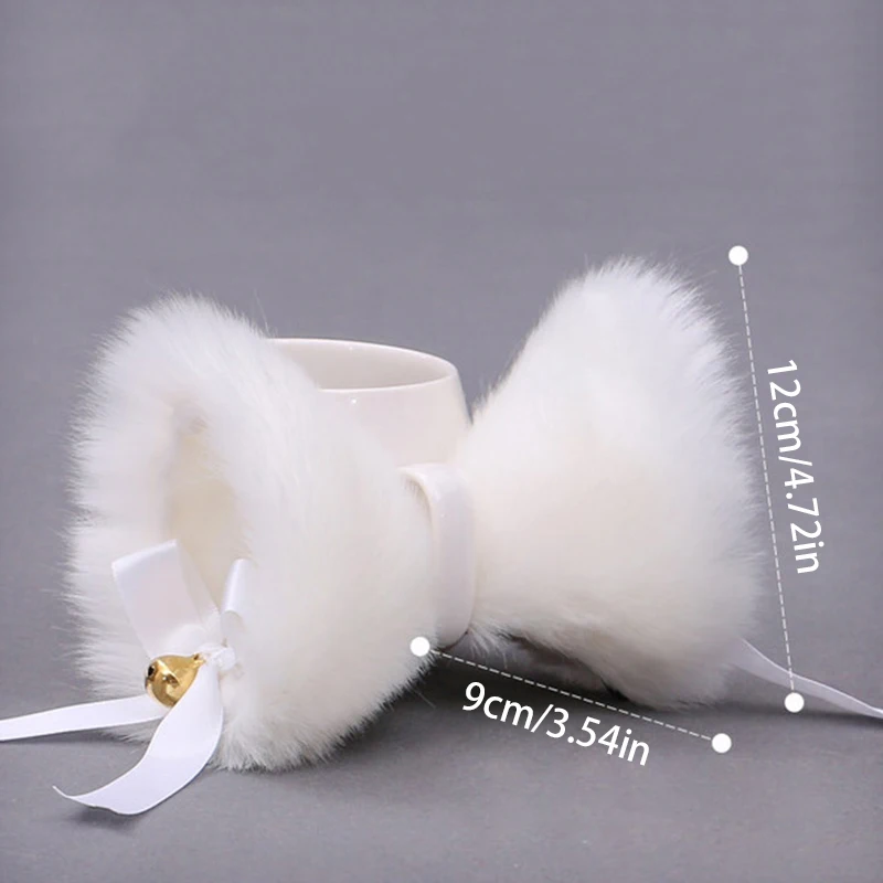 Frauen Pelzigen Katze Ohren Haarnadeln Flauschigen Plüsch Tier Fox Ohr  Cosplay Haar Clips Haarspange Party Leistung Kostüm Zubehör - AliExpress