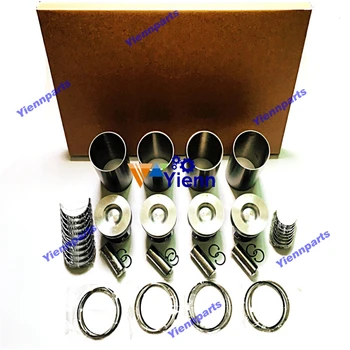 Billige 4HK1 Motor Überholung Rebuild Kit Für Isuzu Bagger Loader Lkw Diesel Motor Liner Kit Mit Voller Dichtung