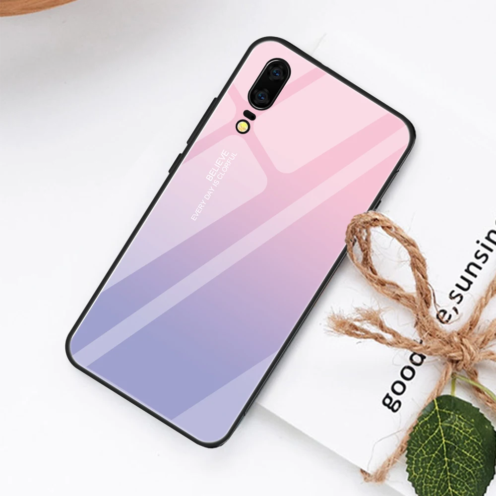 08 Роскошный чехол для телефона huawei P20 P30 Pro Honor 8X mate 30 20 10 Lite Nova 3i 3 mate 20 закаленное стекло антидетонационный чехол - Цвет: 08