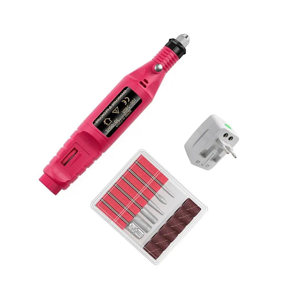 

Professional Electric Electric Manicure Machine Nail File Art Equipment Pen Nail Polishing Kit Eu Plug/Us Plug