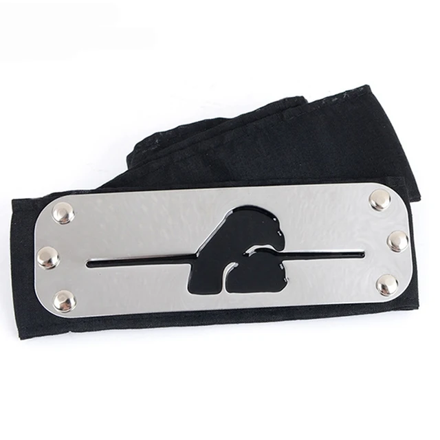 Anime Akatsuki Kakashi Uchiha Sasuke Headband Logo Cosplay Costume Accessories 22