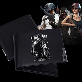 

Anime Print Wallet Men Women Unisex Purse Pu Leather Short Wallet Clips Card Holder Money Bag for Teens Students